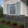 EnduraCore Composite Single Panel Herringbone Modern Style Shutters