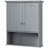 Dalila Modern Wall-Mounted Bathroom Storage Cabinet with Double Doors and Open Shelf-1344312184
