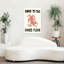 «Dancing Cat Invitation Playful Retro Whimsical Cat», reproduction d'art murale-129774379