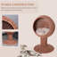Brown Elevated Cat Bed With Rotatable Egg Chair And Thick Soft Cushion, Natural Mat Grass Pod House,