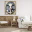 Cadre flottant Portrait de vache vieilli, design par Petal Prints Design-1552509793-1552509817