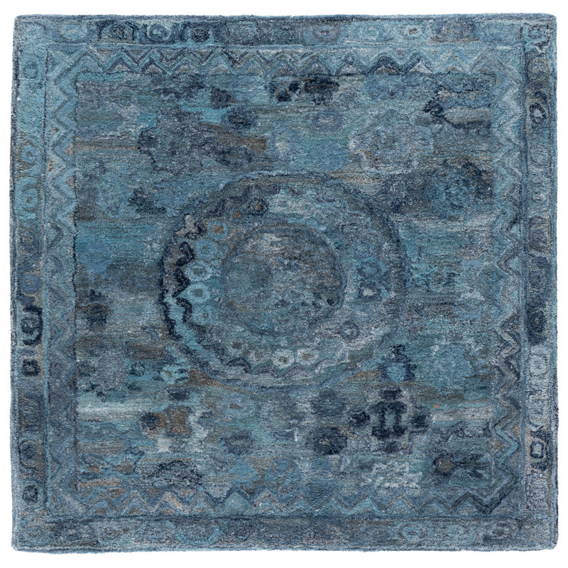 Anatolia 411 Hand Tufted Performance Oriental Rug, Square 6'