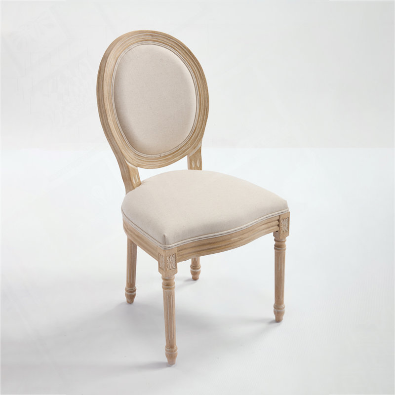 Chaise rembourrée French