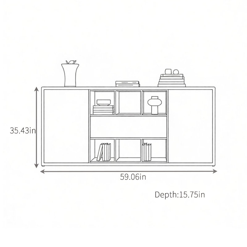 Simple Style Sideboard