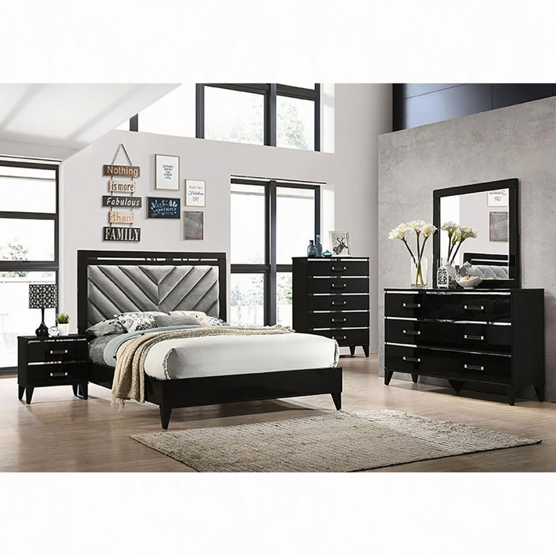 Nightstand, 2-Drawer Nightstand