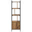 154.5cm H x 44.5cm W Metal Bookcase-1586542343