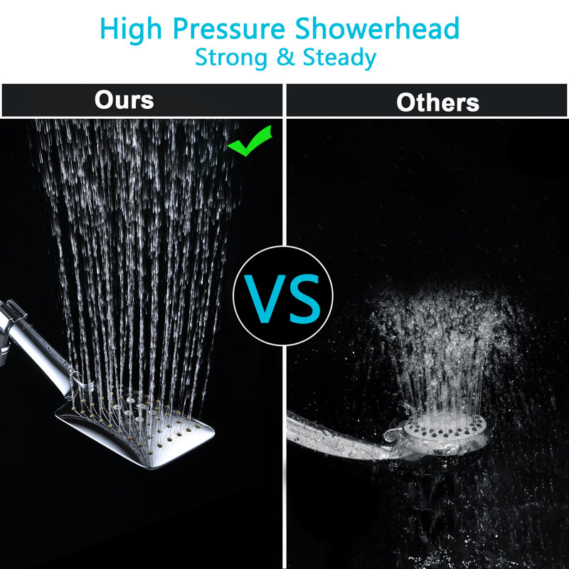 Handheld Shower Head 2.5 GPM GPM with Self-Cleaning