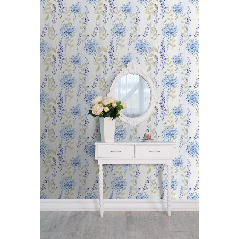 Country Flowers Wallpaper, 500cm W x 300cm L