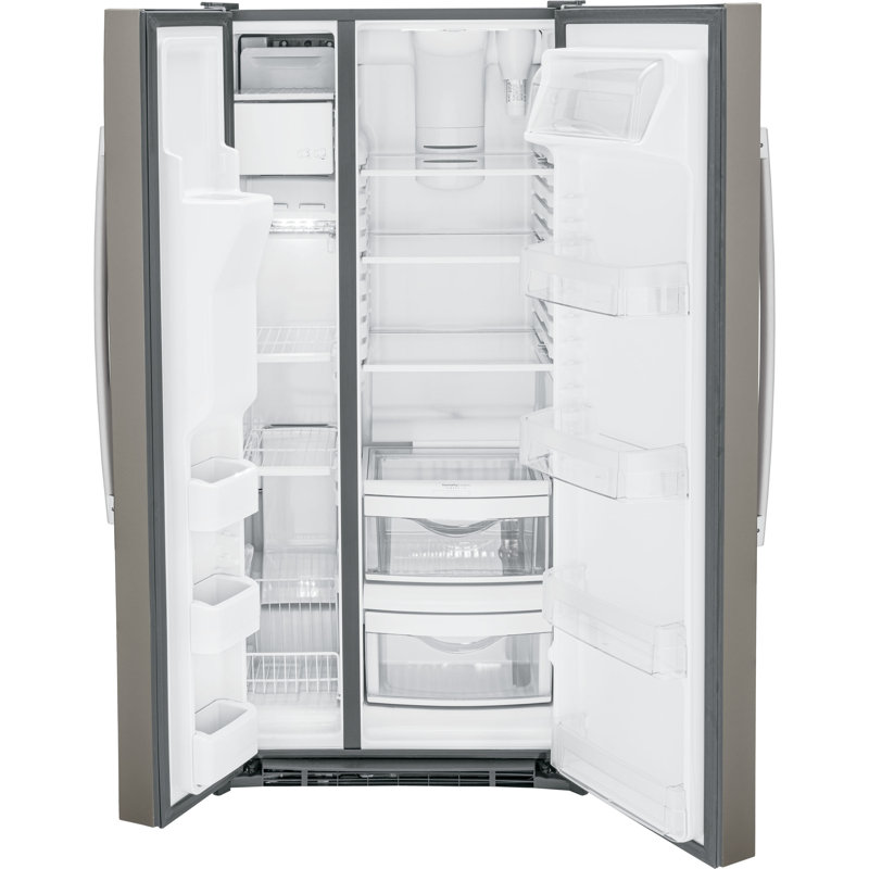 GE 33" Side By Side 23 cu. ft. Refrigerator, Slate