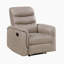 Ensemble de canapé de salon inclinable manuel en microfibre poli 3 pièces avec console centrale Ardyn-2053973172