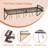 Metal Rectangle Wall Mounted Pot Rack-1637726315