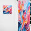 Elchanan coloré fluide abstrait liquide encre II - rideau moderne - velours obscurcissant - 1 panneau-918817794