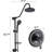 Dual Shower Head System With 8" Rain & Handheld - Enhanced Experience-126353121