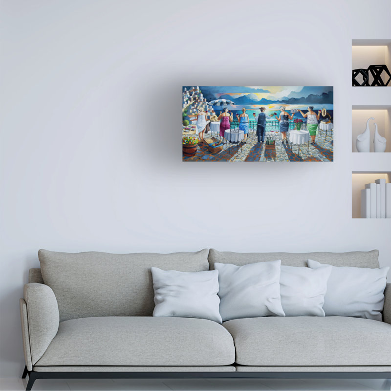 Art sur toile «Bachelo Ronald West après le changement», H 24 po x l 47 po