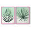 Verging Palm III - reproduction encadrée de qualité supérieure - prête à être accrochée - aucun clou requis - aucun clou requis-1462998733-1462998730