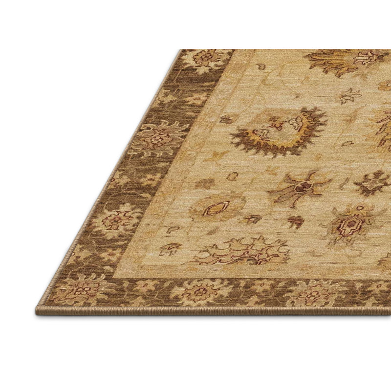 Tapis décoratif multicolore à motif abstrait, Rectangle 5 pi x 8 pi