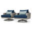 Chaises longues pivotantes en aluminium Ehrenfried-85248430