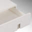 Table de chevet 2 tiroirs blanche Abriel
