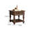 Alven Solid Wood End Table