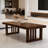Modern Rectangular Solid Ash Wood Coffee Table