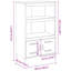 Ahasuerus 68cm Sideboard-1681479959