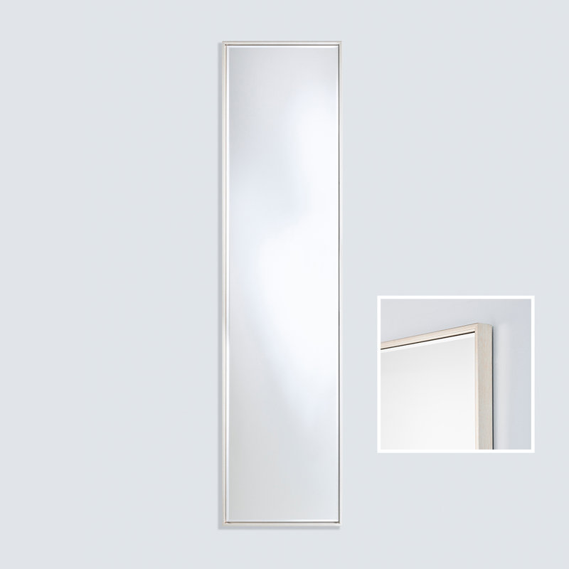 Halles Metal Flat Wall Mirror