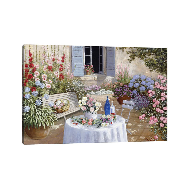 Sparkling Scene by Peter Motz - Wrapped Canvas Painting, 20.32 cm H x 30.48 cm W