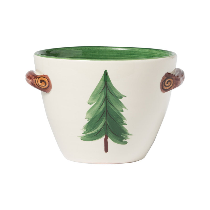 Old St. Nick Handmade Earthenware Cereal Bowl