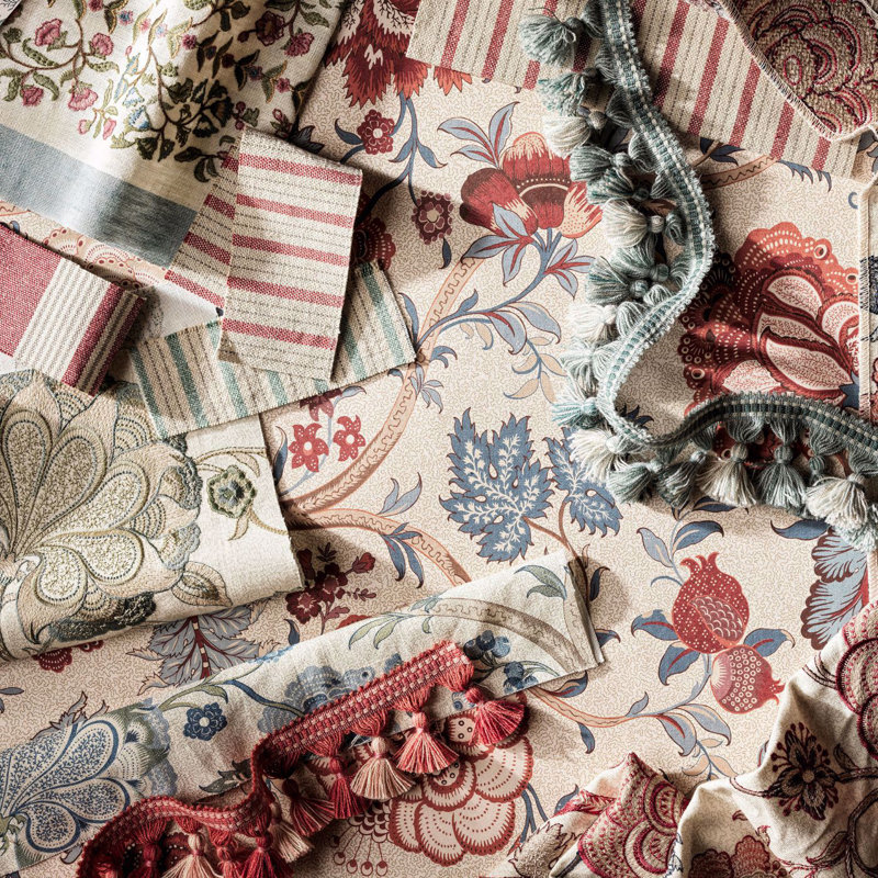Highgrove Salisbury Embroidery, Yew Green