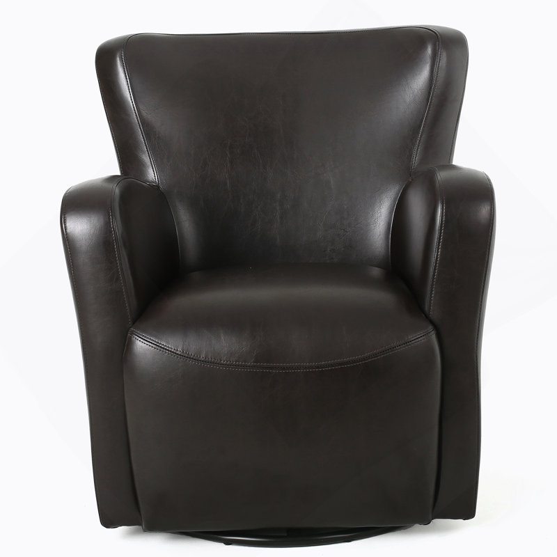 Fauteuil club à oreilles pivotant
