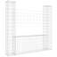 Alicia-Marie Silver Mesh Fence Panels-670229727