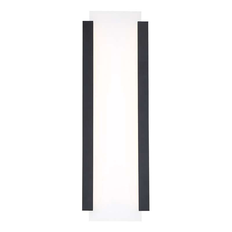 Fiction LED Outdoor Sconce, 20" H x 2.38" W x 6.25" D