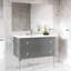 Alma 36.25" Wall Mounted Single Bathroom Vanity with Top-472319451