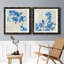 Falling Leaves III - ensemble de 2 reproductions d'art sur papier encadré-735811410-735811402