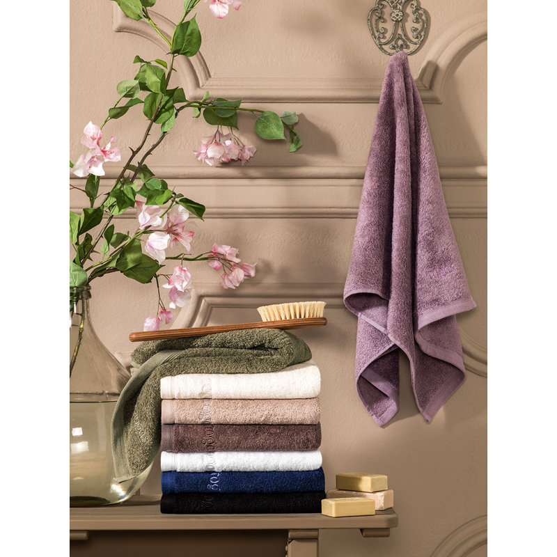 Poitiers Hand Towel, Light Gray