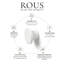 Bouton d'armoire rond en aluminium ROUS Hardware Mid-Century-90840670