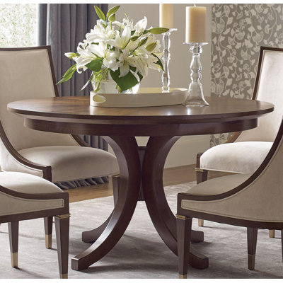 Aro Extendable Walnut Solid Wood Dining Table