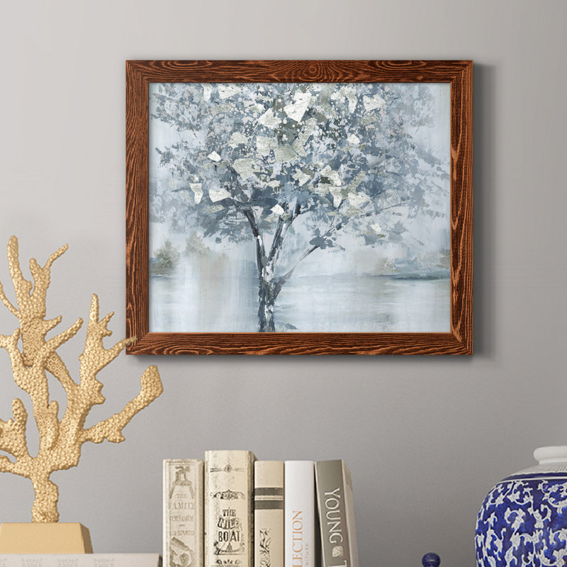 Foil Foliage - reproduction d'art sur toile, H 24 po x l 18 po x P 1,5 po, Érable