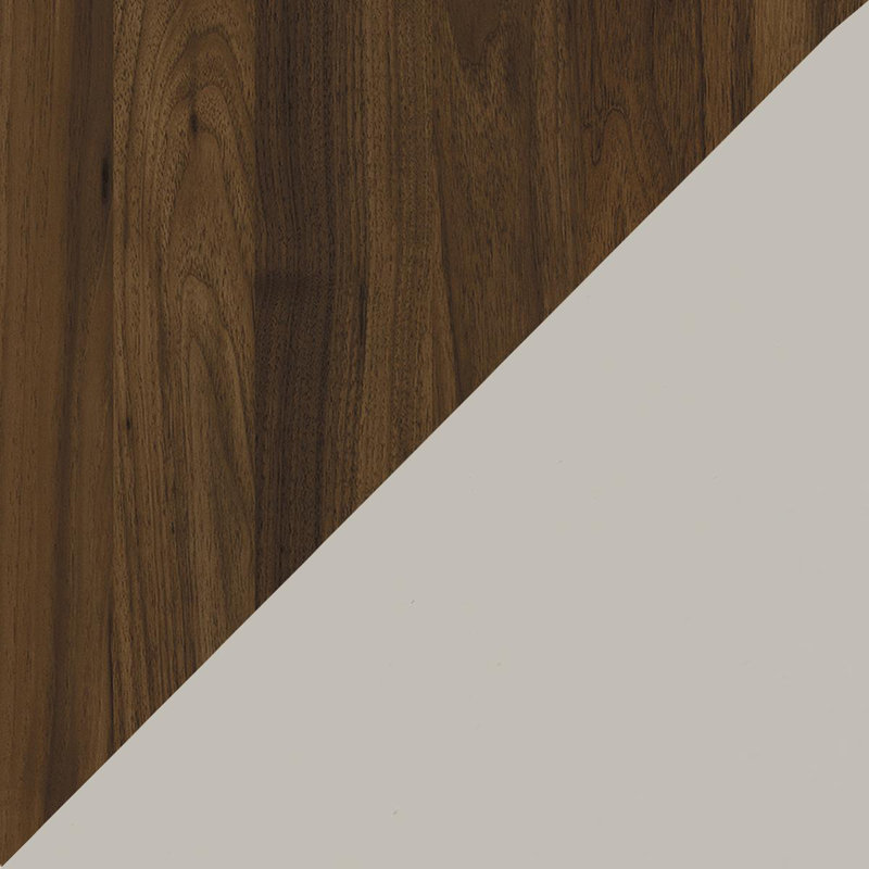 Concord Audio Rack, Brown Oak/Gray