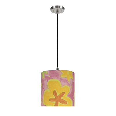 Barneveld 1 - Light Satin Nickel Single Pendant