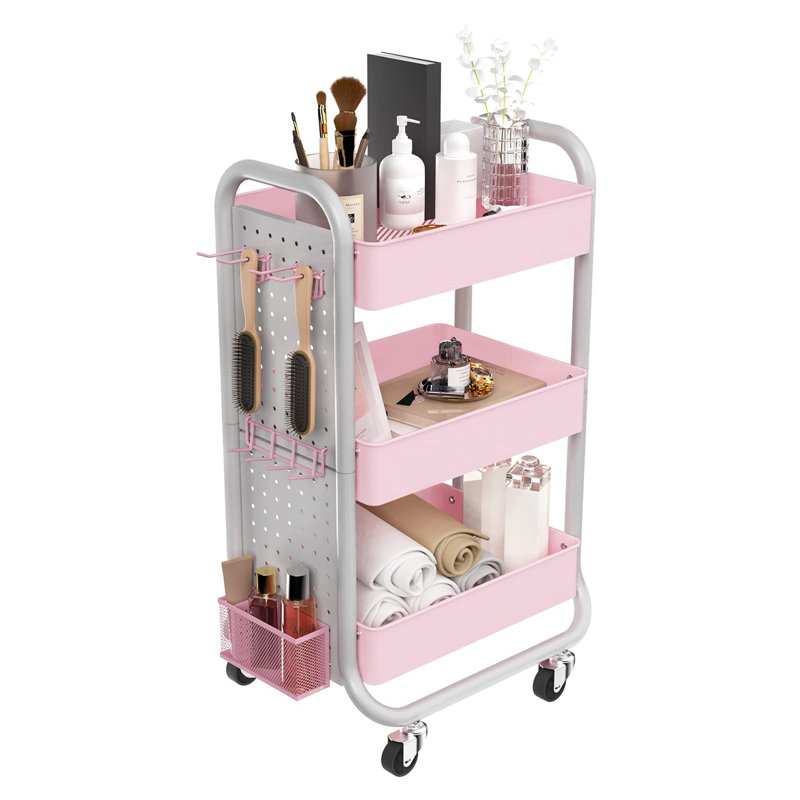 Chariot utilitaire, Rose / gris