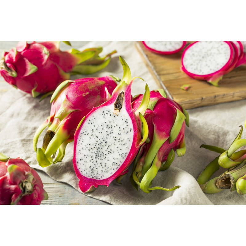 Dragon Fruit - Wrapped Canvas Print, 20cm H x 30cm W x 3.8cm D