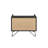 Fienley 1-Drawer Nightstand in Oak/Black