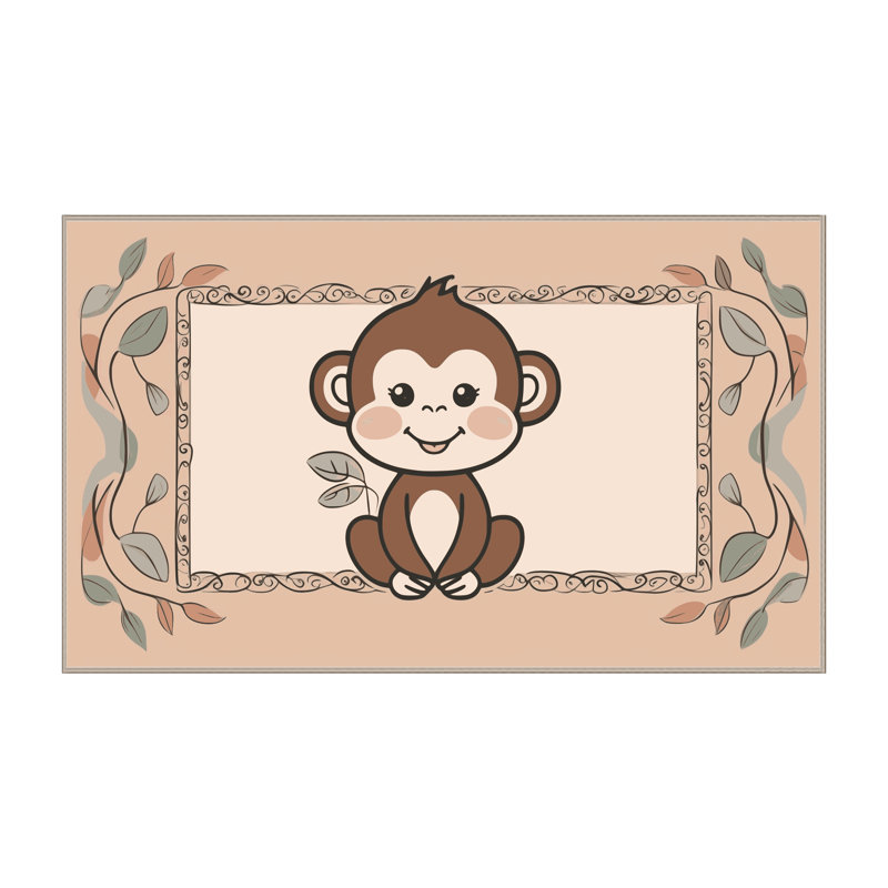 Tapis pour enfants East Urban Home, Tapis de couloir 2 pi x 4 pi