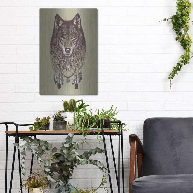 «Wolf Dreams» par Rachel Caldwell, H 16 po x l 12 po