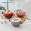 Soup Bowl With Handle 380Ml 13Oz, Ceramic French Onion Soup Bowl, Stackable Handle Bowl Set Of 6