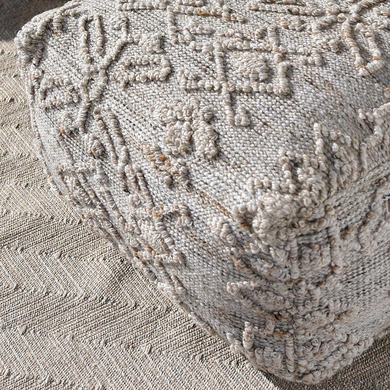 Tundra Handwoven Indoor/Outdoor Pouf