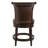 Ted Swivel Upholstered Counter Stool with Solid Wood Frame-2110752441-2110752436