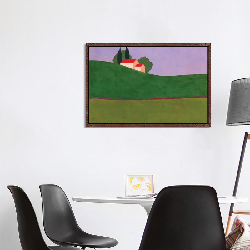 Taoz by Itzu Rimmer - Painting on Canvas, Classic Brown Wood Framed, 101.6 cm H x 66.04 cm W