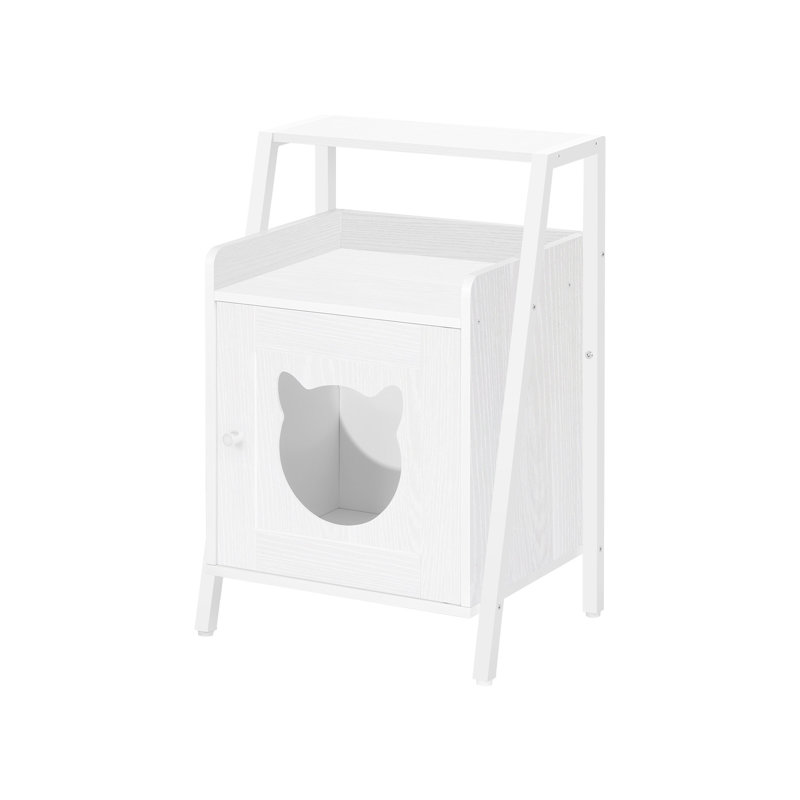Bedside Table Cat Litter Box